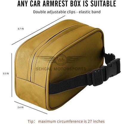 Motorsports Leather Tissue Box For Car