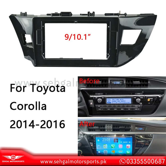 Toyota Corolla Display Frame / Casing Model 2013-2016