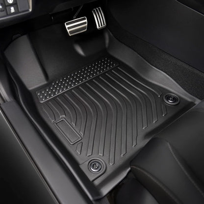Honda Civic New TPE Floor Mats (Black) Model: 2022-2024
