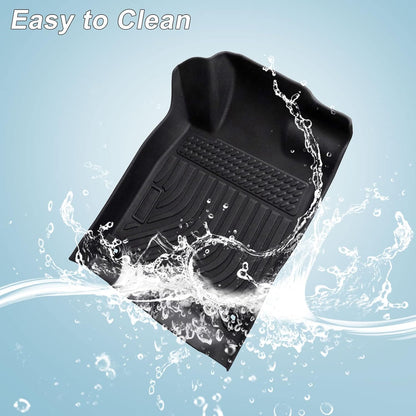 Honda Civic New TPE Floor Mats (Black) Model: 2022-2024