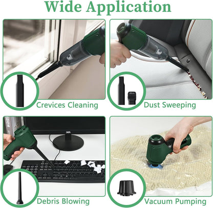 High Power Wireless Car Vacuum Cleaner MA-C007 (4 in 1)
