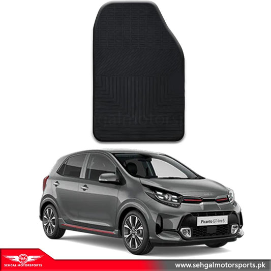 Kia Picanto Rubber Floor Mat Model 2020-2022