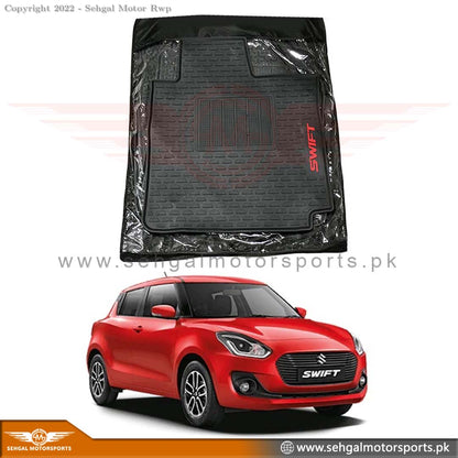 Suzuki Swift Rubber Floor Mats Model:2022-2024