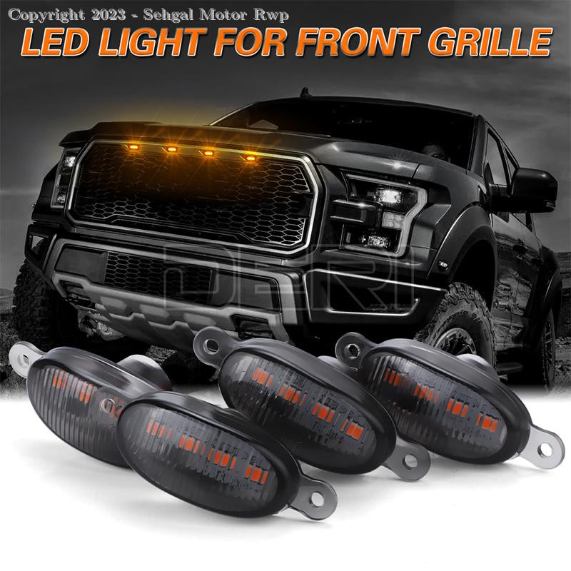 Grill Light Rim Universal Grill Light GMC Style – Sehgal Motorsports