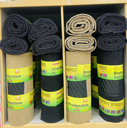 Honda Civic Grass Floor Mat Black Model 2016 - 2021