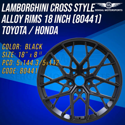 Audi A3/A4/A5/A6 RS Style OEM Alloy Rims 18 Inch (D181015)