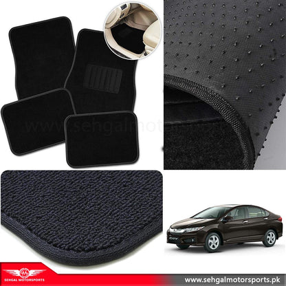 Honda City Carpet Floor Mat (Local) Model 2009-2021