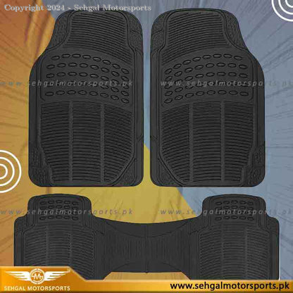 Toyota Corolla Rubber Mat  Black Model 2015-2021