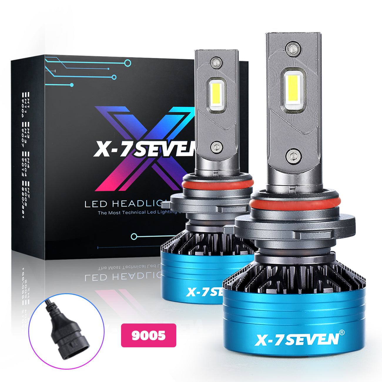 X7 Led Bulb X-7Seven X-Y7 Series 150w 36000 Lumens – Sehgal Motorsports