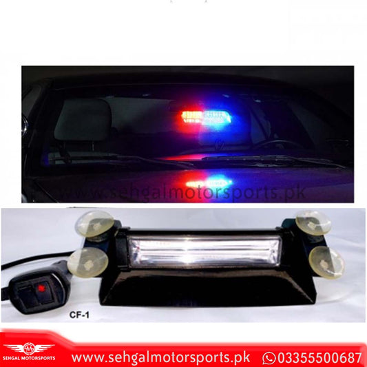 Police Flasher Light for Dashboard/Windscreen (Small)