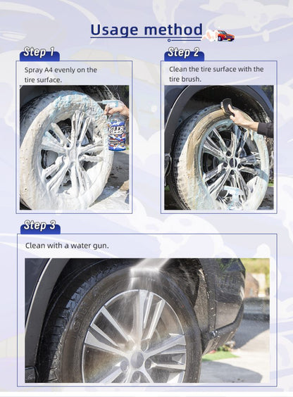 KLCB Wheel Cleaner A4 600ML CK015