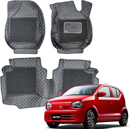 Suzuki Alto Floor Mat Black With Black Model 2019-2022