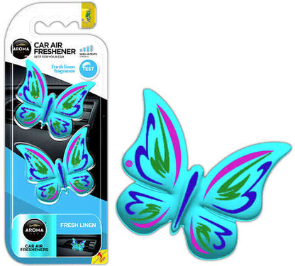 Aroma Butterfly Car Air Freshener Card