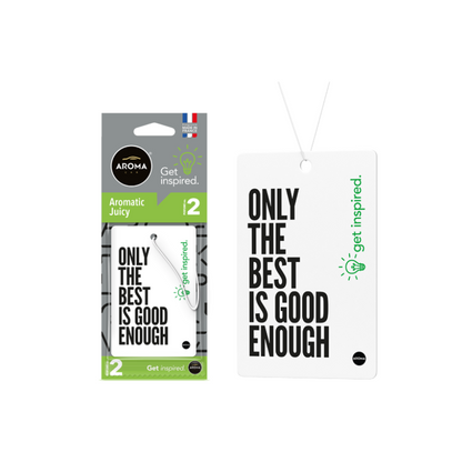 Aroma Get Inspired Perfumed Hanging Card