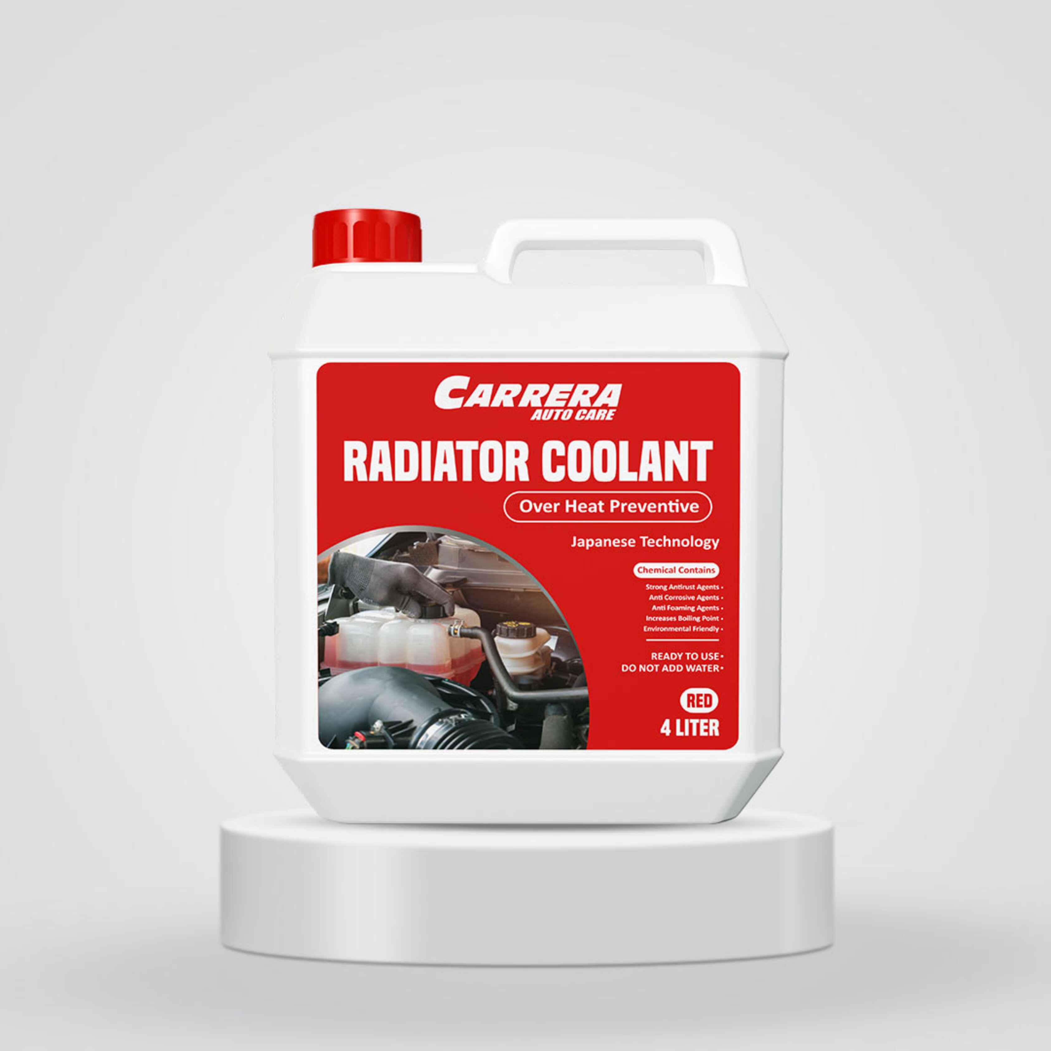 Colent Radiator Carrera Radiator Coolant 4 Ltr (Red OHP) – Sehgal Motorsports
