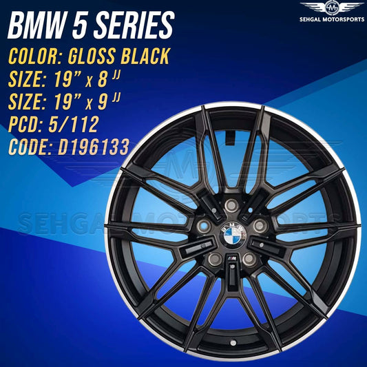 BMW 5 series M Sports Alloy Rim 19 Inch Staggered (D196133)