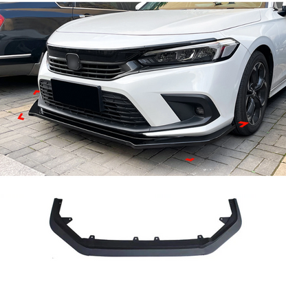 Honda Civic Front Bumper Splitter (Unpainted)  Model 2022-2023