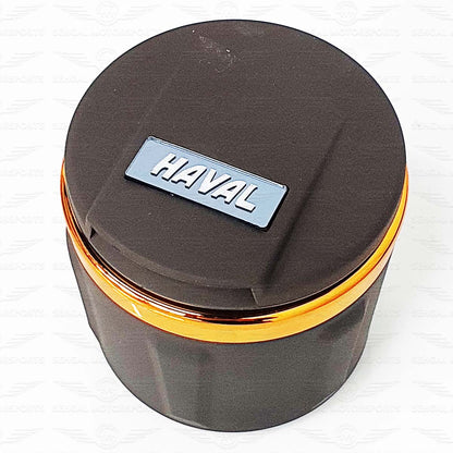 Portable Multi Color Car Ashtray Small With LED (with your Car Logo)