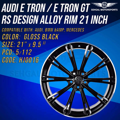 Audi E Tron / E Tron GT RS Style Alloy Rims 21 inch (HJ0016)