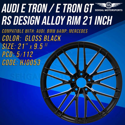 Audi E Tron / E Tron GT RS Design Alloy Rim 21 inch (HJ0053)