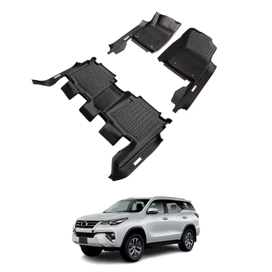 Toyota Fortuner TPE Floor Mats TXR Model: 2017–2026