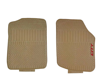 Honda City Rubber Floor Mats Black Model 2009 - 2021