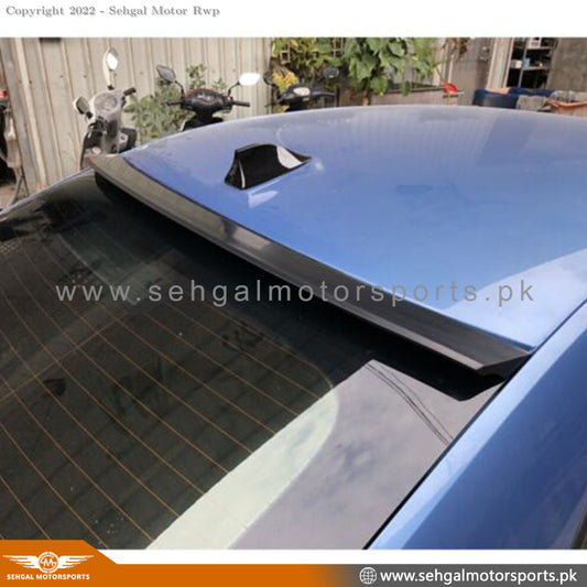 Honda City Roof Spoiler Unpainted (Fiber) Model 2022-2023