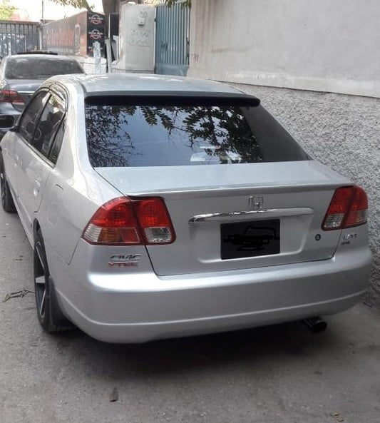 Honda Civic Roof Spoiler Unpainted (PK) Model 2002-2004