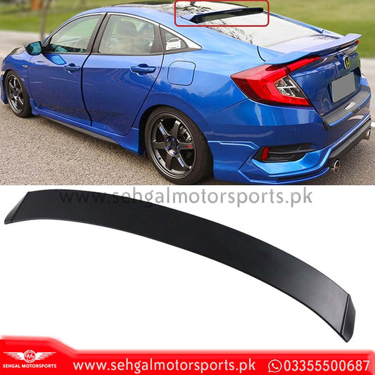 Honda Civic Roof Spoiler Model 2016-2021