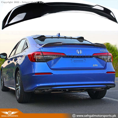 Honda Civic Trunk Spoiler RS Style Model 2022-2023