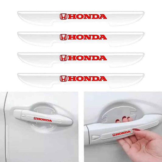 Honda Logo Transparent Door Guards