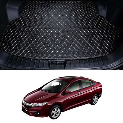 Honda City 7d Eco Trunk Mat Stitch Model 2009-2020