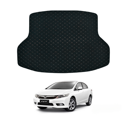 Honda Civic 7d Eco Trunk Mat Stitch Model 2012-2016