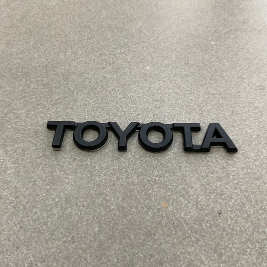 Toyota Monogram (Black)