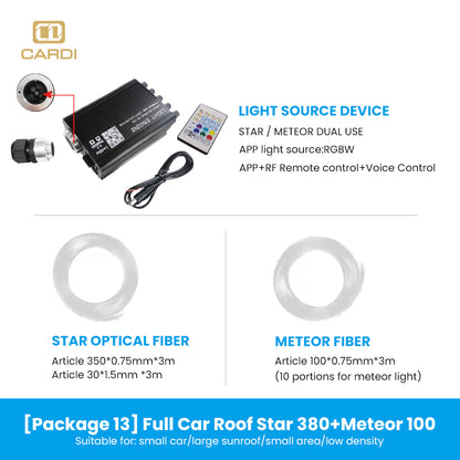 Motorsports Roof Star Light 1-LED RGB (380+100)Pcs