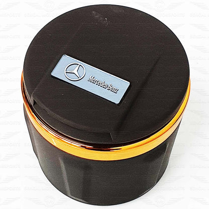 Portable Multi Color Car Ashtray Small With LED (with your Car Logo)