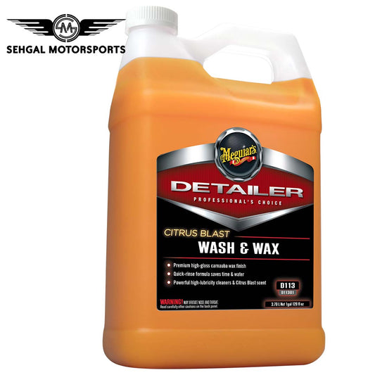 Meguiar's Citrus Blast Wash & Wax D11301 1 Gal