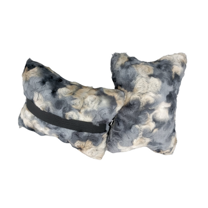 Motor Sports Neck Rest Cushion Fur (Pair)
