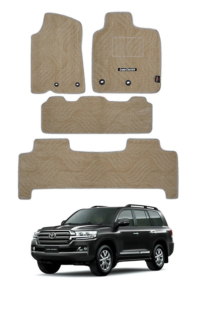 Toyota Land Cruiser FJ200 Carpet Floor Twist Fiber Model 2012 - 2018