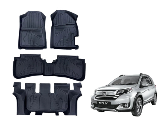 Honda BRV TPE Floor Mats (4 Pc) Model: 2020-24