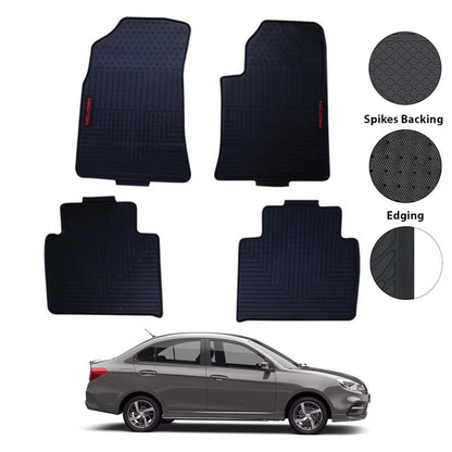 Proton Saga Rubber Floor Mat Black Model 2020-2022