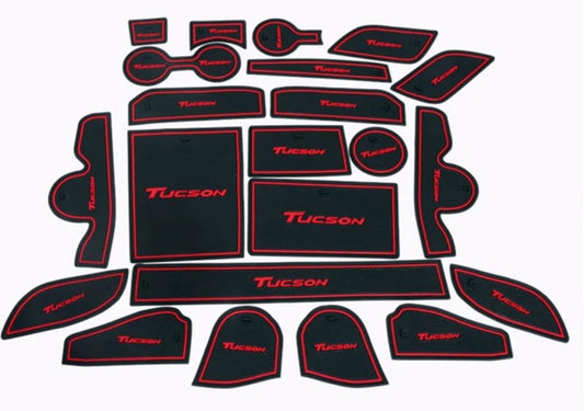 Hyundai Tucson Interior Protection Mats Black - Model 2019-2021