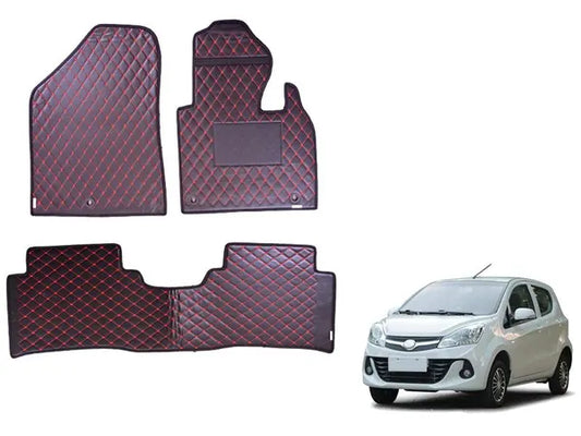 Prince Pearl 7D Floor Mat Red
