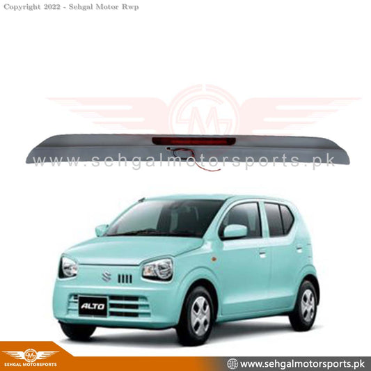 Suzuki Alto Roof Spoiler LED Un-painted (PK) Model 2019-2022