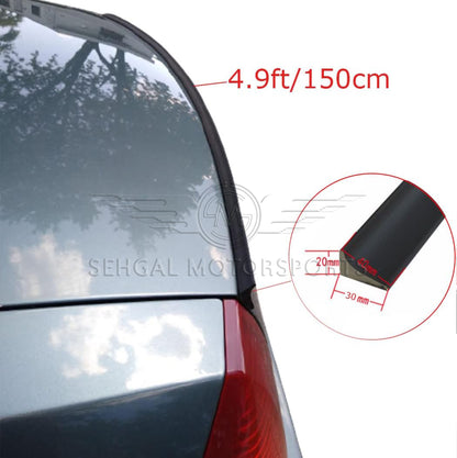 Custom Flap 1450 Car Trunk Spoiler 3.5cm Wide Tail
