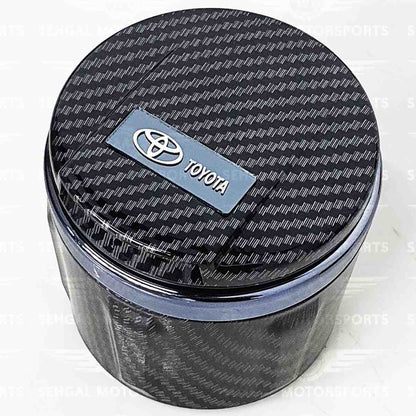 Portable Multi Color Car Ashtray Small With LED (with your Car Logo)