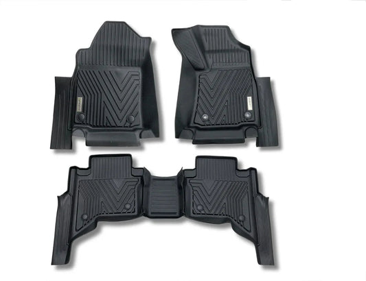 Toyota Hilux Revo Rocco TPE Floor Mats TXR Model:  2021–2024