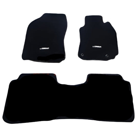 Toyota Corolla Carpet Floor Mats Twist Fiber Model: 2014-2021