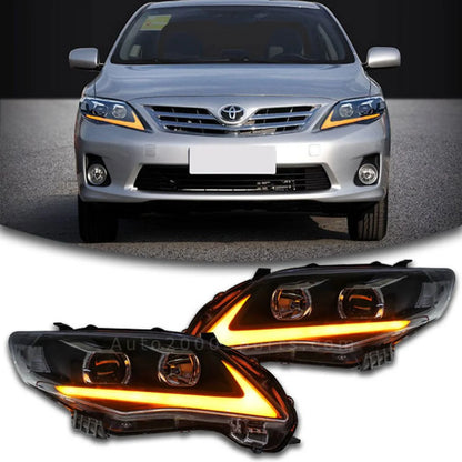 Toyota Corolla Head Light Nike Style Model 2011-2014