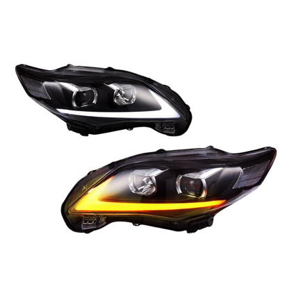 Toyota Corolla Head Light Nike Style Model 2011-2014